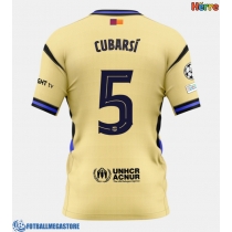 Fotballdrakt Herre Barcelona Pau Cubarsi #5 Bortedrakt 2025-26 Kortermet